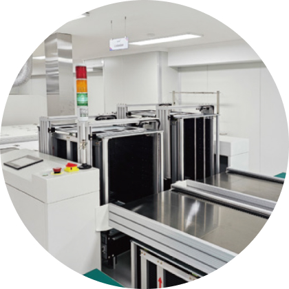 완성 PCB 자동 적재