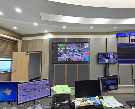 KOSPO Yeongnam 電力 Juseo洞管制室の導入写真